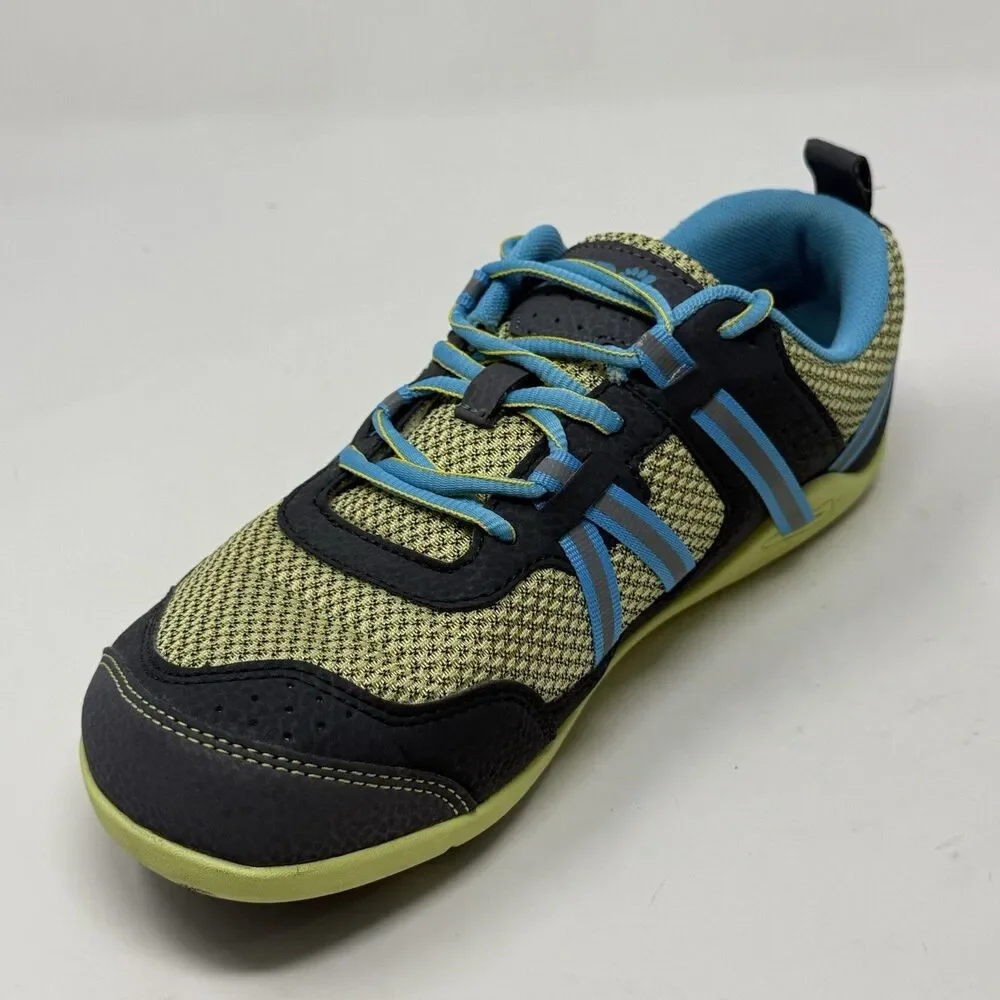 Xero Ipari Prio Barefoot Shoes Womens 8.5 Blue Citron Minimalist Sneakers